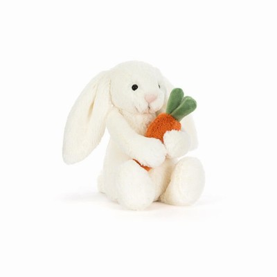 Jellycat Bashful Carrot Bunny New Zealand | HJTBI0687